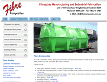Tablet Screenshot of fibrecomposites.com.au